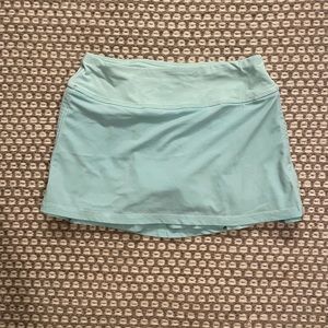 LuluLemon blue tennis skirt